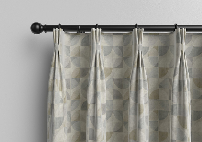 Mosaic Tile, Subdued - Made to Measure Curtains - Image 11